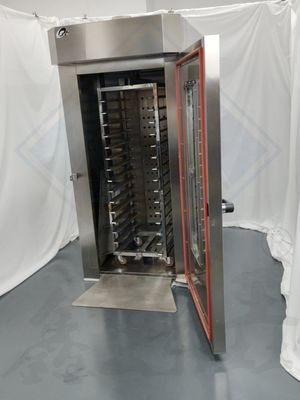 10 plateaux four rotatif pour boulangerie en acier inoxydable source d'énergie interne gaz électrique