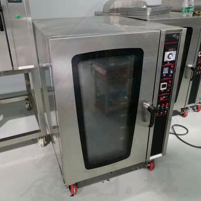 Équipement de cuisson professionnel pour la restauration commerciale 10 plateaux et four de convection