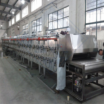 Ligne de production de fours en tunnel à 12 sections pour les gâteaux de grande capacité biscuits pain et plus