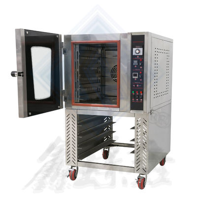 Cuisinier à gaz de petite taille pour la cuisson électrique commerciale de 5 plateaux Pain 905x1280x955mm