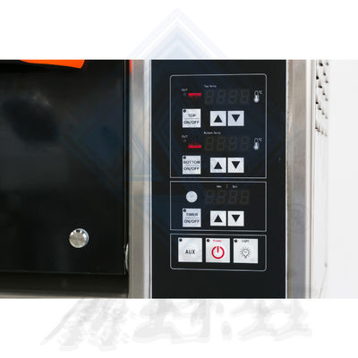 Cuisinier à gaz de petite taille pour la cuisson électrique commerciale de 5 plateaux Pain 905x1280x955mm