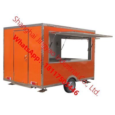 Matériau de base de l'eau 1,5 kW Carton alimentaire mobile/camion alimentaire/remorque alimentaire mobile JY-BT300