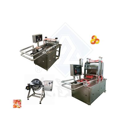 Machine de dépôt de bonbons à l'ours de pectine de 500 kg pour la production à grande échelle de bonbons gommés