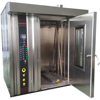 Cuisinier à double chariot diesel avec 34 plateaux Cuisinier à convection à 380v