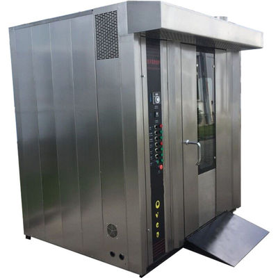 Cuisinier à double chariot diesel avec 34 plateaux Cuisinier à convection à 380v