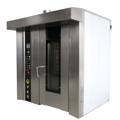 Machine de transformation des aliments 32 plateaux four à pizza rotatif pour équipement de boulangerie complet