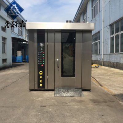 Après-service Assistance technique vidéo 32 plateaux four rotatif à gaz pour gâteau de boulangerie