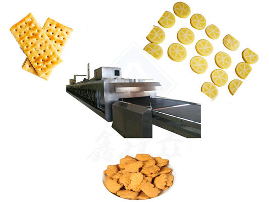 Économie d'énergie Boulangerie Forneau tunnel pour le pain arabe Pita et les chips de pommes de terre cuisson