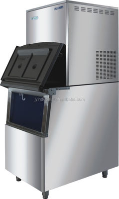 Fabricant de cubes de glace à refroidissement par eau/air de type intégré Capacité quotidienne 1T/Jour