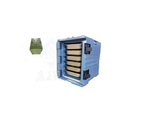 Boîte de livraison d'aliments isolée de couleur personnalisée et température constante pour les aliments