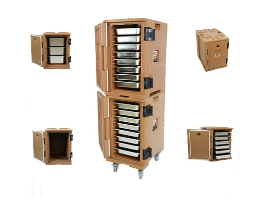 Boîte isolée de stockage des aliments à rotomoulding pour le contrôle et la conservation de la température