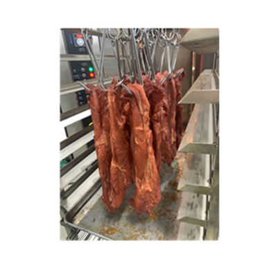 380V 32 plateaux à gaz poulet rôti porc allaité viande de bœuf céréales décousues machine à panier