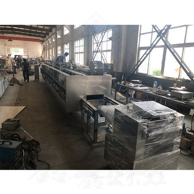 Ligne de production professionnelle de boulangerie électrique pour une haute productivité et un four en tunnel