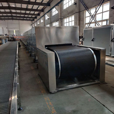 Ligne de production professionnelle de boulangerie électrique pour une haute productivité et un four en tunnel