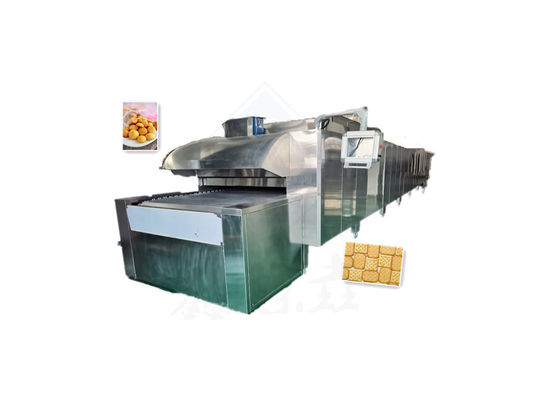 Fours électriques semi-automatiques en tunnel pour la chaîne de production de pain et de gâteaux