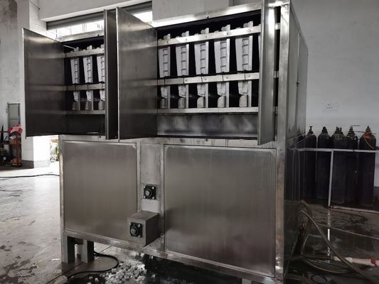 Machine à glace à refroidissement par air industriel à haute productivité 22x22x22mm/28x28x22mm