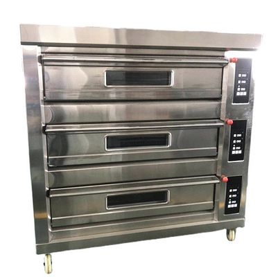 Cuisinier à gaz en acier inoxydable pour cuire des gâteaux et des biscuits à Shanghai