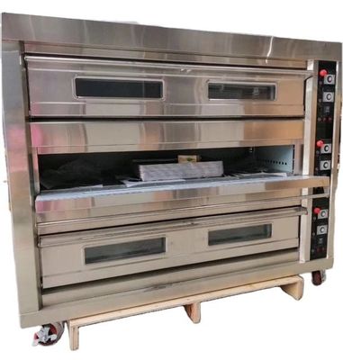 Cuisinier à gaz en acier inoxydable pour cuire des gâteaux et des biscuits à Shanghai