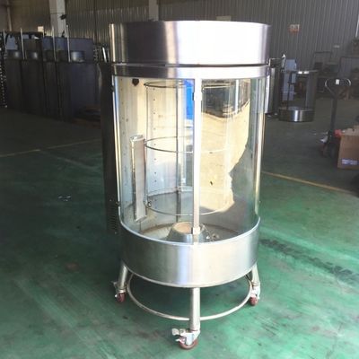 Cuisinier à gaz à charbon à double usage à rôtir du canard de Pékin avec fonctionnement facile