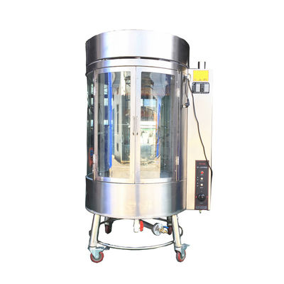 120 kg four à gaz au charbon rond commercial avec support après-vente en ligne