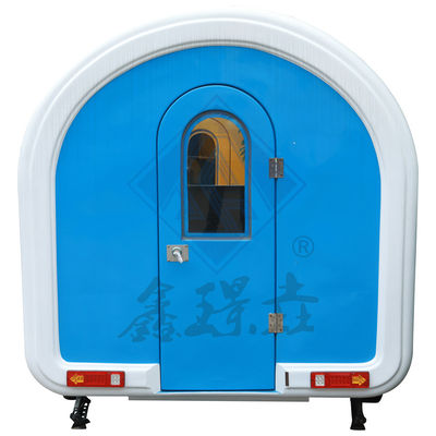 Camion de nourriture mobile à roues et carrés industriel personnalisé avec 6 M d'essieux simples ou doubles