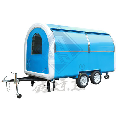 Camion de nourriture mobile à roues et carrés industriel personnalisé avec 6 M d'essieux simples ou doubles