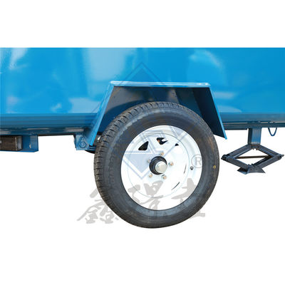 Camion de nourriture mobile à roues et carrés industriel personnalisé avec 6 M d'essieux simples ou doubles