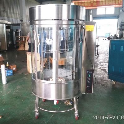 Pierre de lave de 120 kg, canard de Pékin, volaille, four rotatif pour les opérations à grande échelle