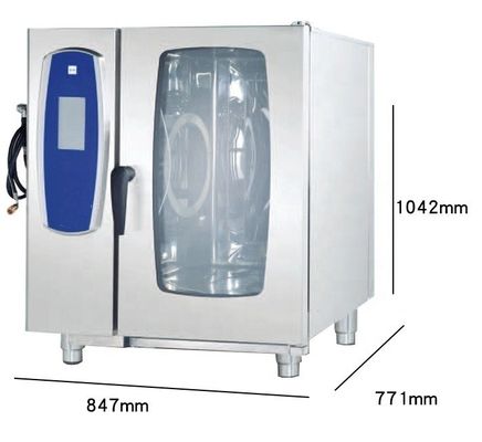 Cuisinière à vapeur électrique à 6 couches en acier inoxydable multi-fonctionnelle 9000/10000/11000