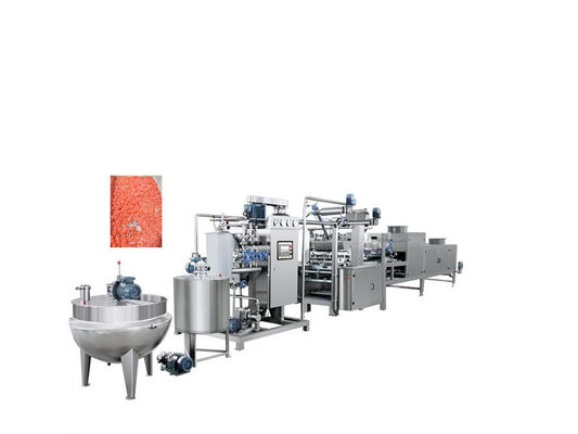 150 kg/h Machine industrielle automatique de fabrication de bonbons avec fonction avancée