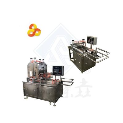 1900*900*1620mm Machine de dépôt de bonbons mous industriels pour la fabrication de bonbons à la gelée