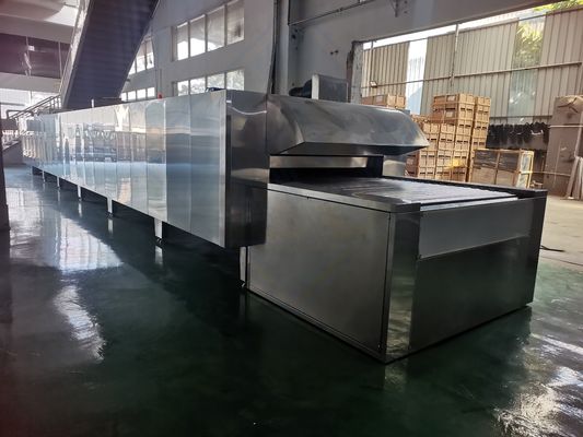 22.5 x 32.5 x 24.5 cm four à tunnel pour la ligne de production de biscuits de boulangerie en acier inoxydable