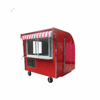 Camion alimentaire mobile à rouleaux industriels personnalisés à double essieu et au toit
