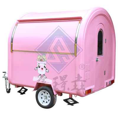 Fourniture directe de camions mobiles alimentaires à un ou deux essieux avec toit