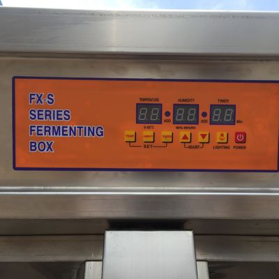 Machine de fermentation en acier inoxydable de grande capacité pour la production commerciale de pain