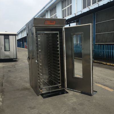 Fermentation réfrigérateur 16 plateaux support chariot retardateur épreuveur armoire pour les noix magasin alimentaire