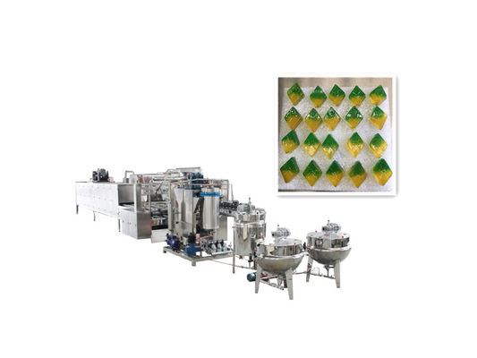 Ligne de production de bonbons 150 kg/h Machine automatique pour une production élevée dans les aliments