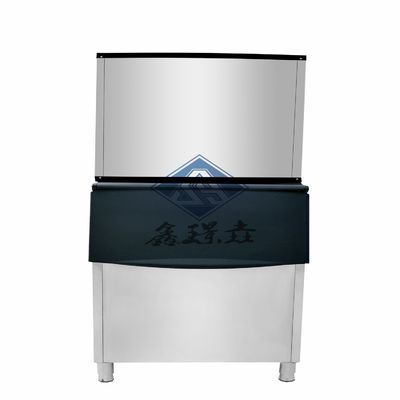 500P 227kg/jour Fabricant de glaçons pour les fermes Commercial refroidissement Voie refroidissement par eau automatique