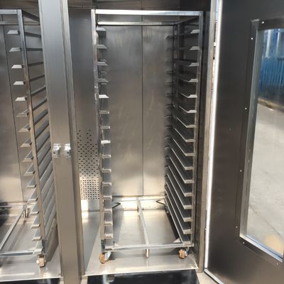 16/32 Plateaux De pâte Provérateur Panneau d'opération intelligent Boîtes de fermentation en acier inoxydable