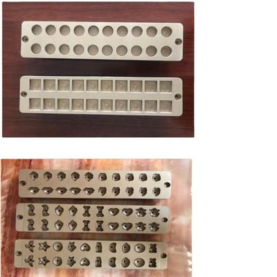 Ligne de production automatique de bonbons gommés en acier inoxydable pour sucettes à double couleur