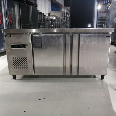 50-300L Capacité en acier inoxydable 4 tiroirs congélateur Armoire de travail Table de travail Compteur haut 110V