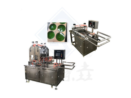 Machine de fabrication de bonbons semi-automatique avancée pour la production d'ours en caoutchouc 50 kg/h