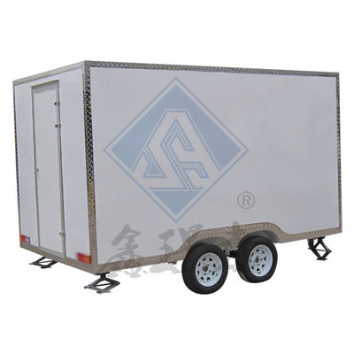 Chariot de remorque de boulangerie 350CM à double ou à simple essieu