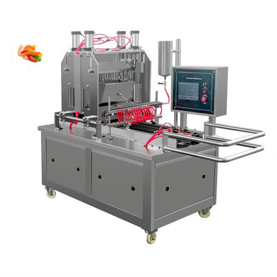 3kw semi-automatique ours haricots anneaux gommés machine de dépôt de bonbons pour le moulage de bonbons