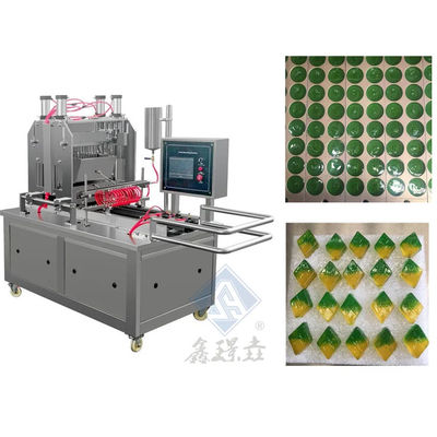 Fabrication de bonbons à haute production, machine automatique de fabrication de bonbons à 50 kg/h