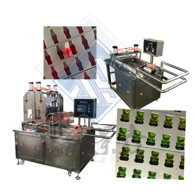 Shanghai Nice Machine automatique de fabrication de bonbons pour l'ours en caoutchouc et les bonbons aux bonbons en sucettes