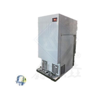 Capacité de stockage de glace de 200 kg Petite machine à glace à refroidissement par air pour votre entreprise