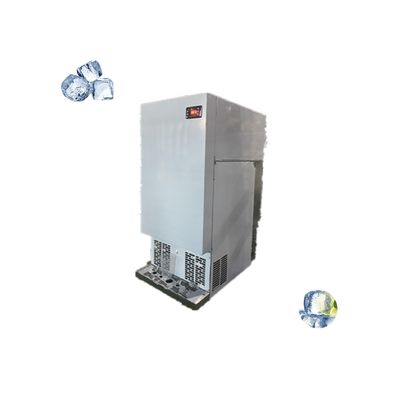 Capacité de stockage de glace de 200 kg Petite machine à glace à refroidissement par air pour votre entreprise