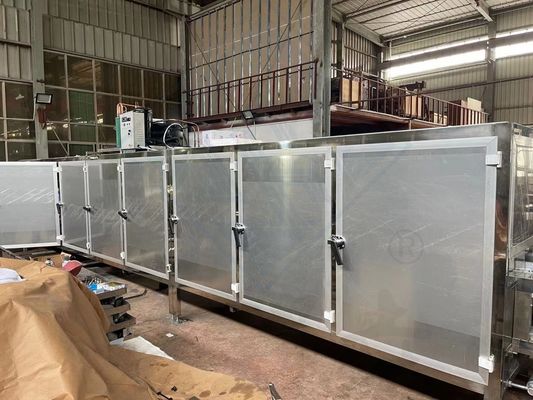 Équipement pour l'industrie alimentaire Fours à tunnel entièrement automatiques ligne de production 600 type pour Nice