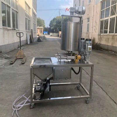 Machine de fabrication de galettes à rouleaux d'œufs à deux têtes de 60 à 80 kg/h pour petites entreprises